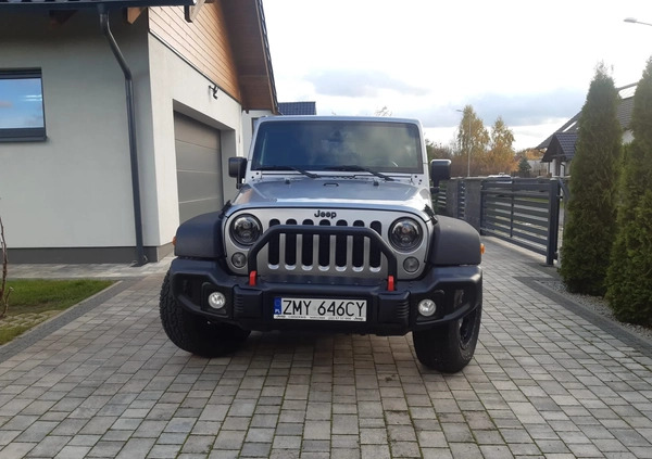 Jeep Wrangler cena 140000 przebieg: 71700, rok produkcji 2014 z Dębno małe 79